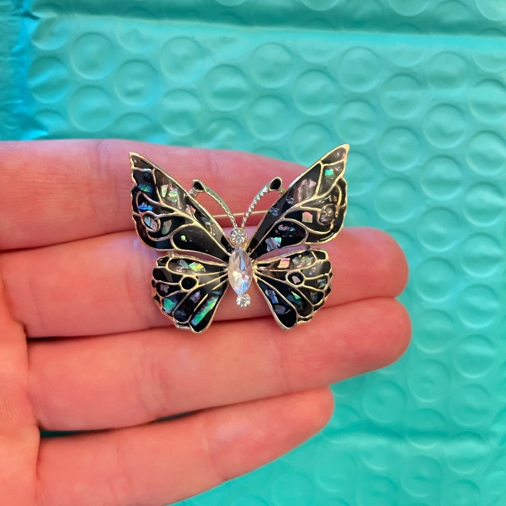 Butterfly brooch pin jewelry